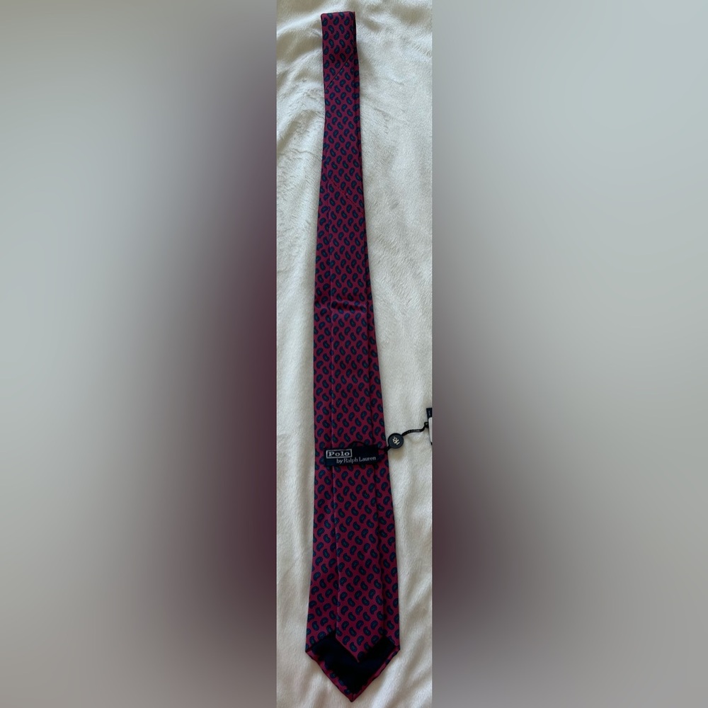 NWT Polo Ralph Lauren Silk Tie - Picture 4 of 6